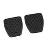 1 Pair of Auto Brake Clutch Pedal Pad Rubber Cover for Nissan Qashqai 2007 2016 46531JD00A