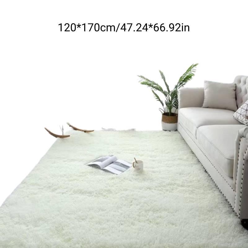 Cute And Cozy Nordic Style Carpet For Living Room And Bedroom Long Fur Hand Washable