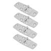 4pcs Marine Door Hinge 102 X 38mm Rustproof Stainless Steel Boat Hatch Hinge for Yachets