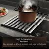 Detachable Stainless Steel Drain Rack Heat Resistant Dish Storage Organizer  Bowl Drainage