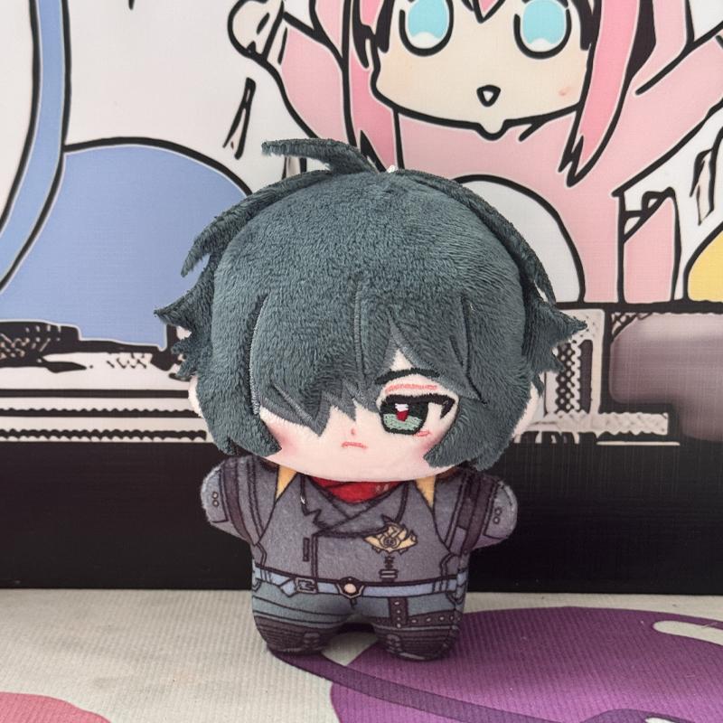 Anime Zenless Zone Zero Hugo Plush Dolls Pendants Mini Soft Keychain Asaba Haruma Stuffed Doll Toys Cute Holiday Surprise Gifts