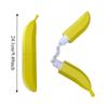 Creative Thumb Chucks Toys Simulation Fruit Banana Folding Toy Banana Nunchucks Toy  Party Costume