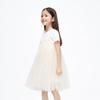 Little MO&Co. Girls' 2-Piece T-Shirt & Mesh Suspender Dress Set