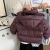 2025 Winter Children's Thick Hooded Down Jacket - Versatile Korean Style Casual Outerwear for Boys