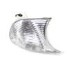 Turn Signal Light Cover Waterproof Replacement White Left Right Professional Corner Lights Shell 63126904307 63126904308 for BMW E46 98-01 Two Door