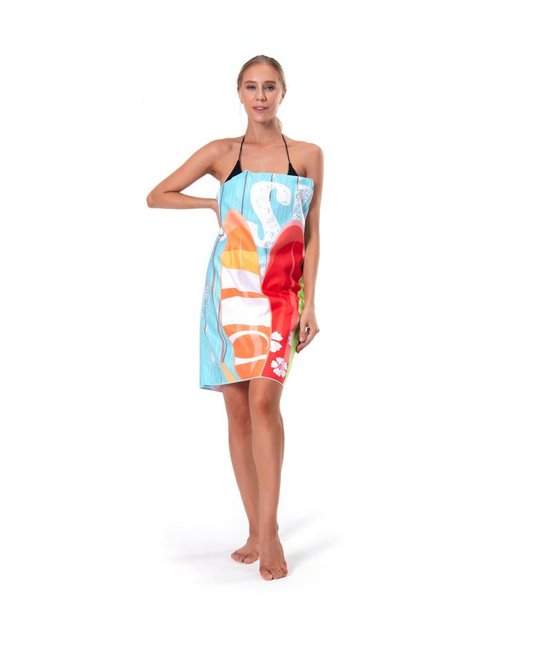 Microfiber Absorbent Quick-drying Beach Towel Printed Beach Towel Printed Swimming Beach Towel