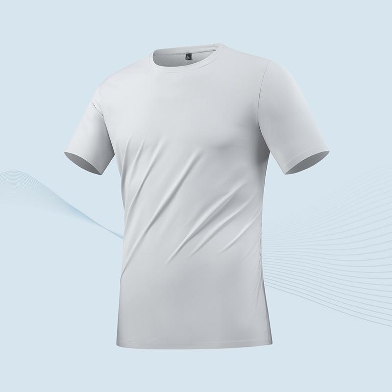 Summer Short Sleeved Men's Sports Short Sleeved Casual T-shirt Men's Casual Sports Quick Drying Short Sleeved T-shirt