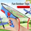 Children's Ejection Foam Airplane Gun - Outdoor Toy for Sky Park Fun