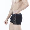 Pánské spodní prádlo ledově hedvábné prodyšné duté ultratenké sexy pánské boxerky