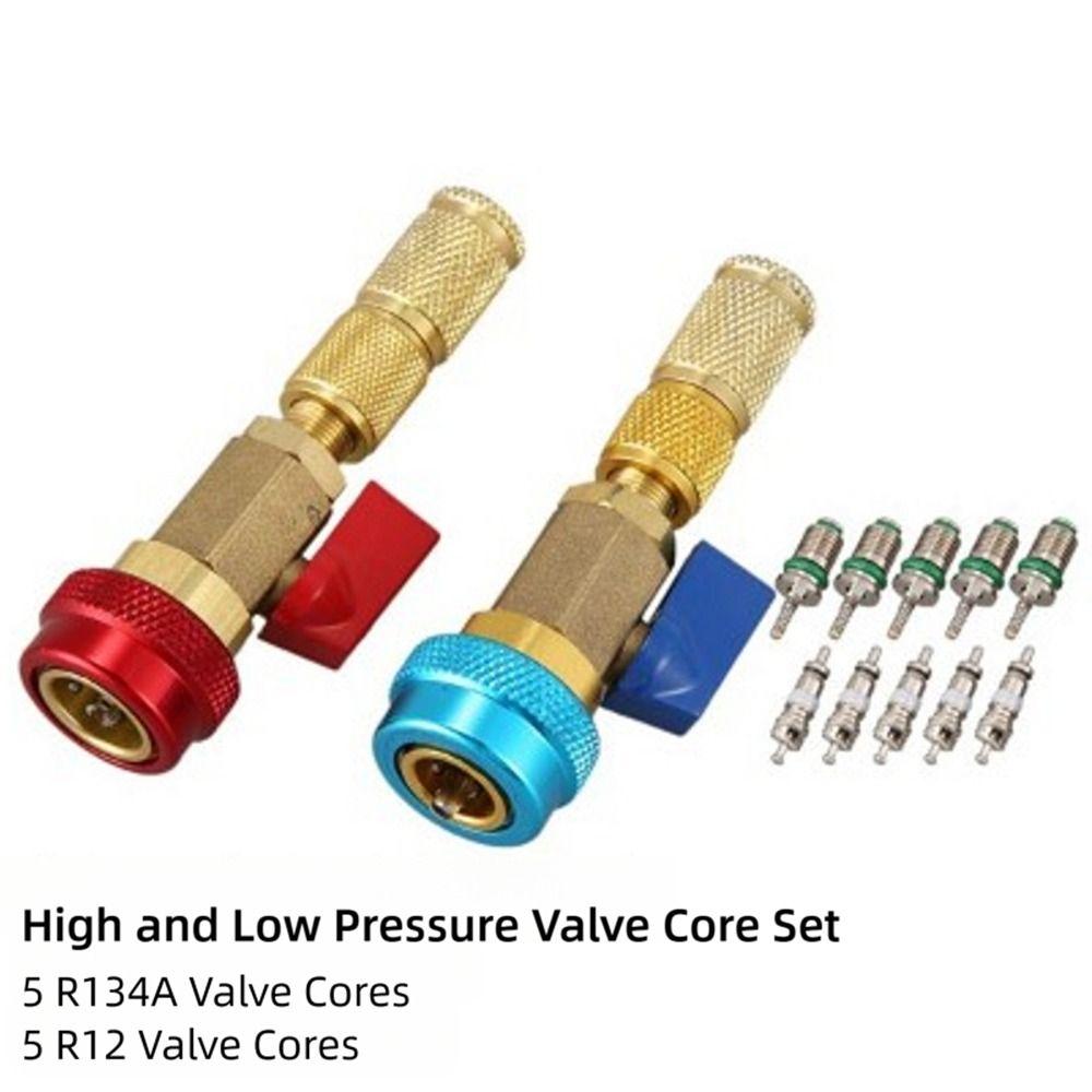 Quick Replacement Car Valve Core Removal Tool R134a Valve Stem Core Remover  Installer Tool
