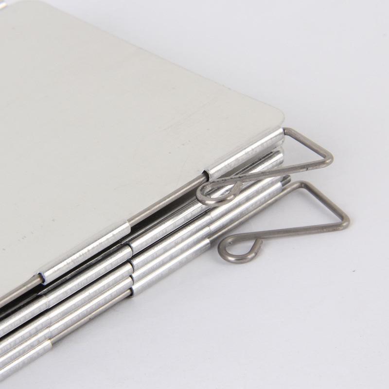 Foldable Aluminum Alloy Camping Stove Wind Screen Durable Ideal For Outdoor Hiking Picnic