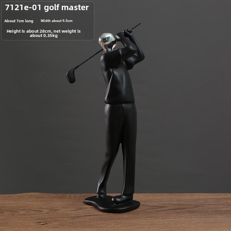 Sports Athlete Resin Sculpture For Living Room Desk Gift For Friends Family Colleagues