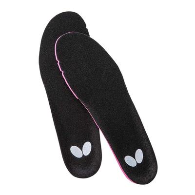 Butterfly Table Tennis Insoles, Butterfly Insole 2, Black, Medium, 76560