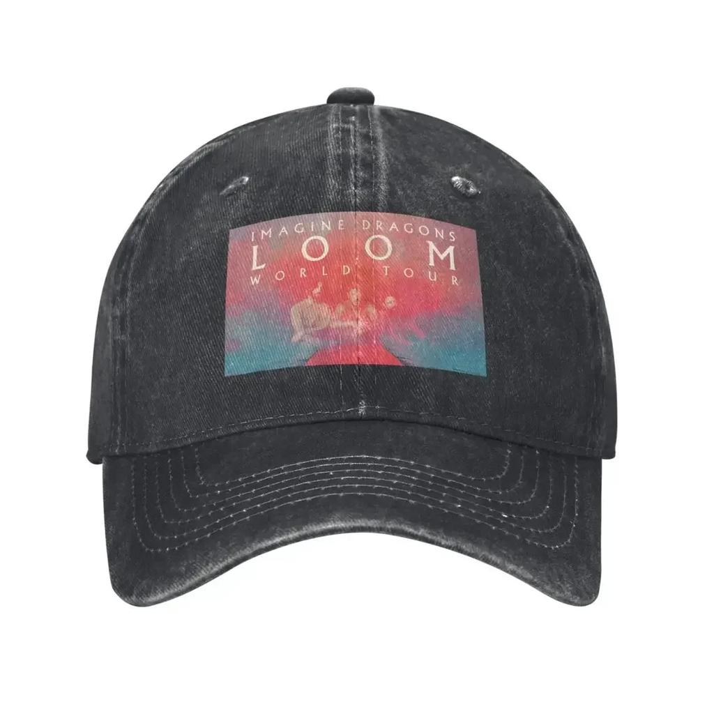Loom Tour New Album Unisex Women Baseball Caps Imagine Dragons Band Distressed Denim Caps Hat Workouts Gift Snapback Cap