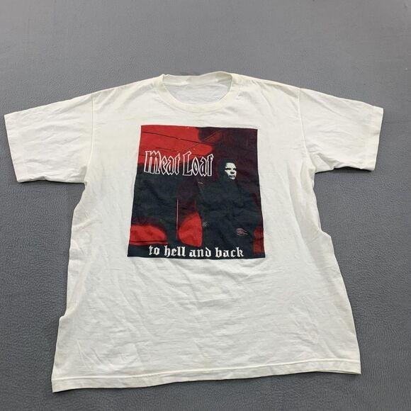 

Meat Loaf White To Hell and Back T-shirt S to 5XL NE565 Unisex T-Shirt XXXXL