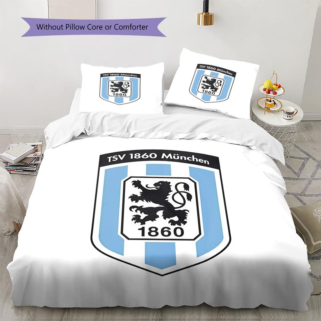 M60 Bedding Quilt Set Quilt Cover Pillowcase Home Decoration Birthday Gift (1 * duvet cover + 2 * pillowcase, without core)