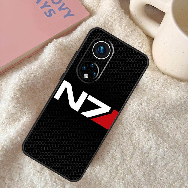 N7 Mass Effect Case For Honor X9c X8a X8b X9b X9a X8 X9 50 70 90 Lite Honor 200 Lite Magic 5 6 7 Pro Coque