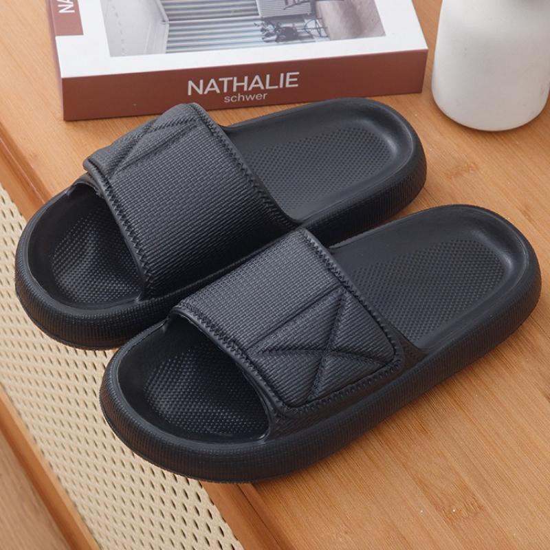 Domácí pantofle pro páry Platformové nazouvací sandály s otevřenou špičkou Měkká podrážka Lehké ležérní boty Letní městské procházky Plážové sandály Sandalias