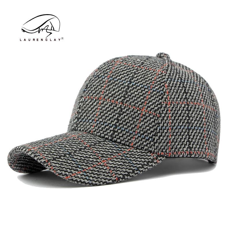 Autumn New Hat Women's Hardtop Baseball Cap Outdoor Plaid Cap Sun Protection Visor Male Trend