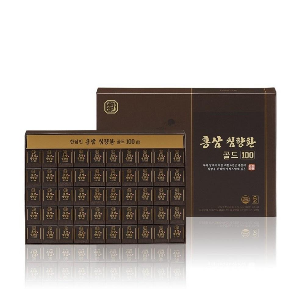 Hansamin Red Ginseng Chimhyang Pill Gold 100 Pills x 1 Set (100 Tablets) 1 pcs