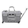 Foldable Pet Trolley: Breathable Cat & Dog Carrier