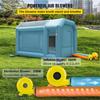 Cabina di Verniciatura Gonfiabile Portatile, Cabina di Verniciatura Gonfiabile 13 x 8 x 8 piedi, Tenda per Verniciatura Auto con Sistema di Filtrazione dell'Aria e 2 Soffiatori, Cabina di Verniciatura Gonfiabile Migliorata