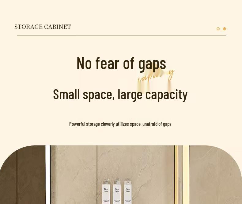Upgraded 18CM Narrow Gap Side Cabinet for Living Room, Bathroom, or Toilet Storage.