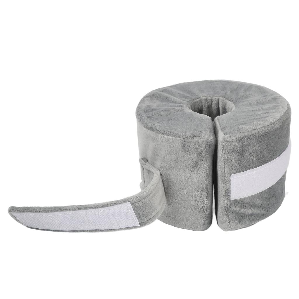 2pcs Foot Elevating Pillow Ankle Protector Foot Support Pillow Elevator Cushion Heel Pillow Grey