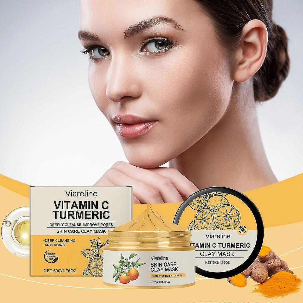 Vitamin C Hloubkově čisticí bahnitá maska Jemně pečující Čisticí Hydratační a zvlhčující pleť
