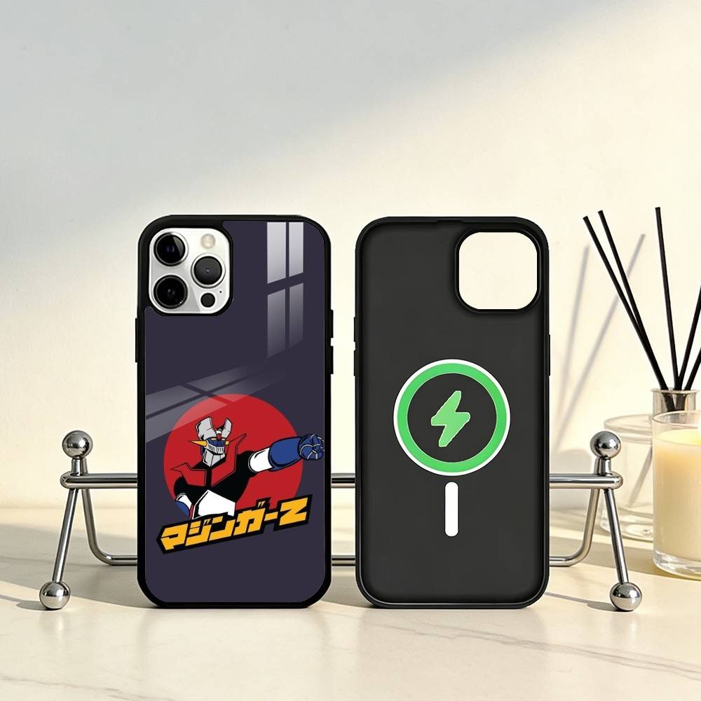 Mazinger Z Robot Phone Case For iPhone17,16,15,14,13,12,11 Plus,Pro Max Magnetic For Magsafe Wireless Charging
