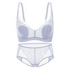 Aimer Oxygen Petals Wire-Free Lace Bra & Panty Set