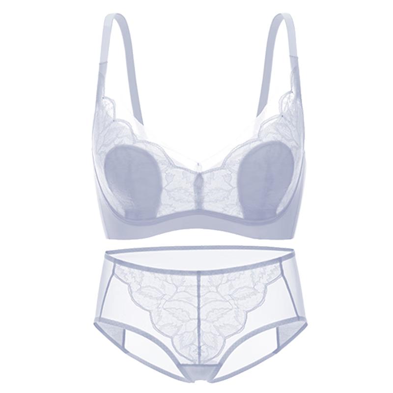 Aimer Oxygen Petals Wire-Free Lace Bra & Panty Set