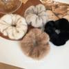 Winter Soft Hair Scrunchies For Women Plush Elastic Hair Band Multicolor Rubber Bands Ponytail Holder Headband Hair Accessories