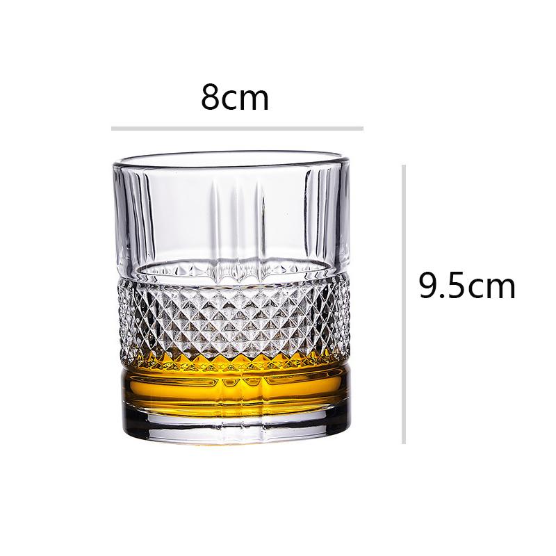 315ml/340ml Glasses Water Bottle Classic Colin Cup Diamond Patterned Coffee Cup Wine Cups Wedding Gifts Mugs Household Drinkware