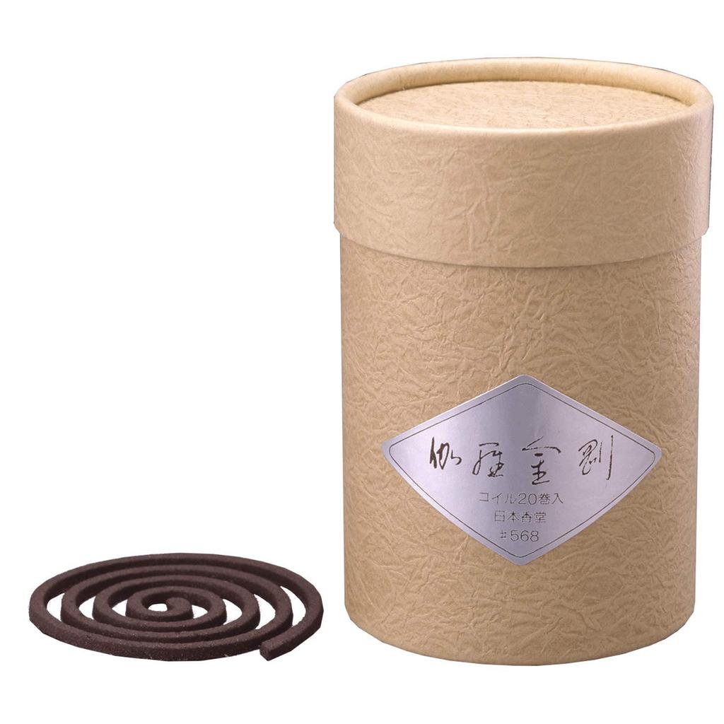 Nippon Kodo Räucherspirale Kyara Kongo 20 Bände 568