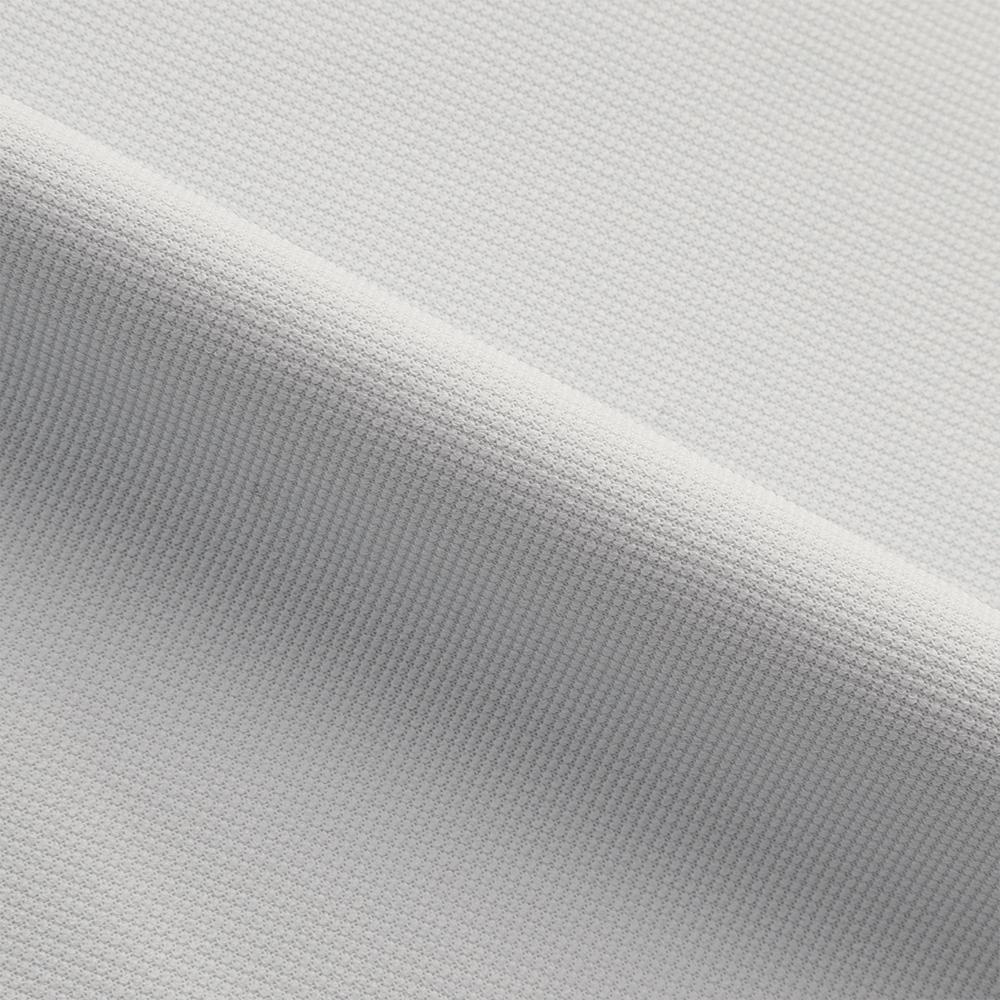 MALBON GOLF Performance Short Sleeve Polo Shirt Light Gray (Man)