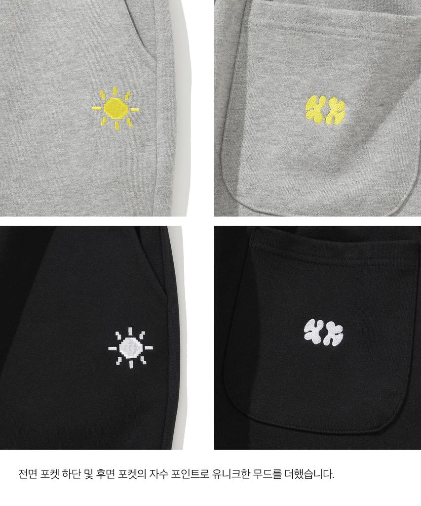 KNITTED Day Logo Sweatpants Grey