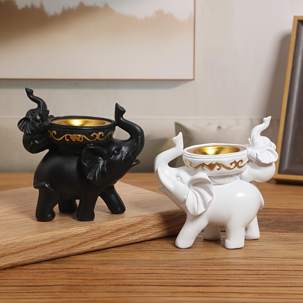 A Decorative Piece in The Shape of an Elephant Incense Holder