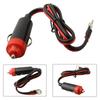 1/2/3/4/5/6/8/10PCS 12V Car Power Supply Inverter Wire Convenient Male Plug Car Cigarette Lighter Plug Cable Socket 50cm Long