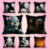 GGollum LLord RRings Memes Pillow Cases for Bedroom Living Room Sofa Home Decor Polyester Cushion Cover with Zipper
