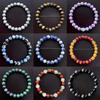 Fashion Personality Tiger's Eye Stone Obsidian Opals Natural Colorful Stone Beaded Bracelet for Women Men Amulet Jewelry Gifts