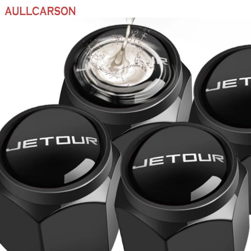 For Chery Jetour X70 X90 Plus Dashing T2 Car Wheel Tire Air Valve Caps Stem Cover With Brand Auto Accessorier