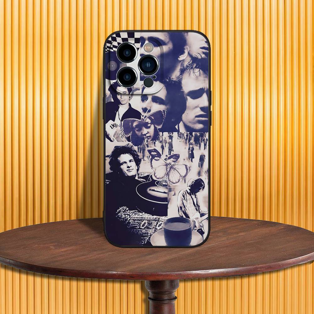 J-Jeff B-Buckley Phone Case For iPhone 17,16,15,14,13,12,11,Pro,Max,Plus,X,XS,SE4,E,Mini,Soft Black Case