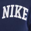 Nike Sportswear Club Comfortable Breathable Long Sleeve Sweatshirt Kids Tops Midnight-Navy White HJ3144-410