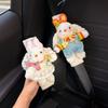 High Grade Cute Rabbit Car Seat Belt Shoulder Protector Women's Wear Resistant Clothing Auto Seat Belt Accessories