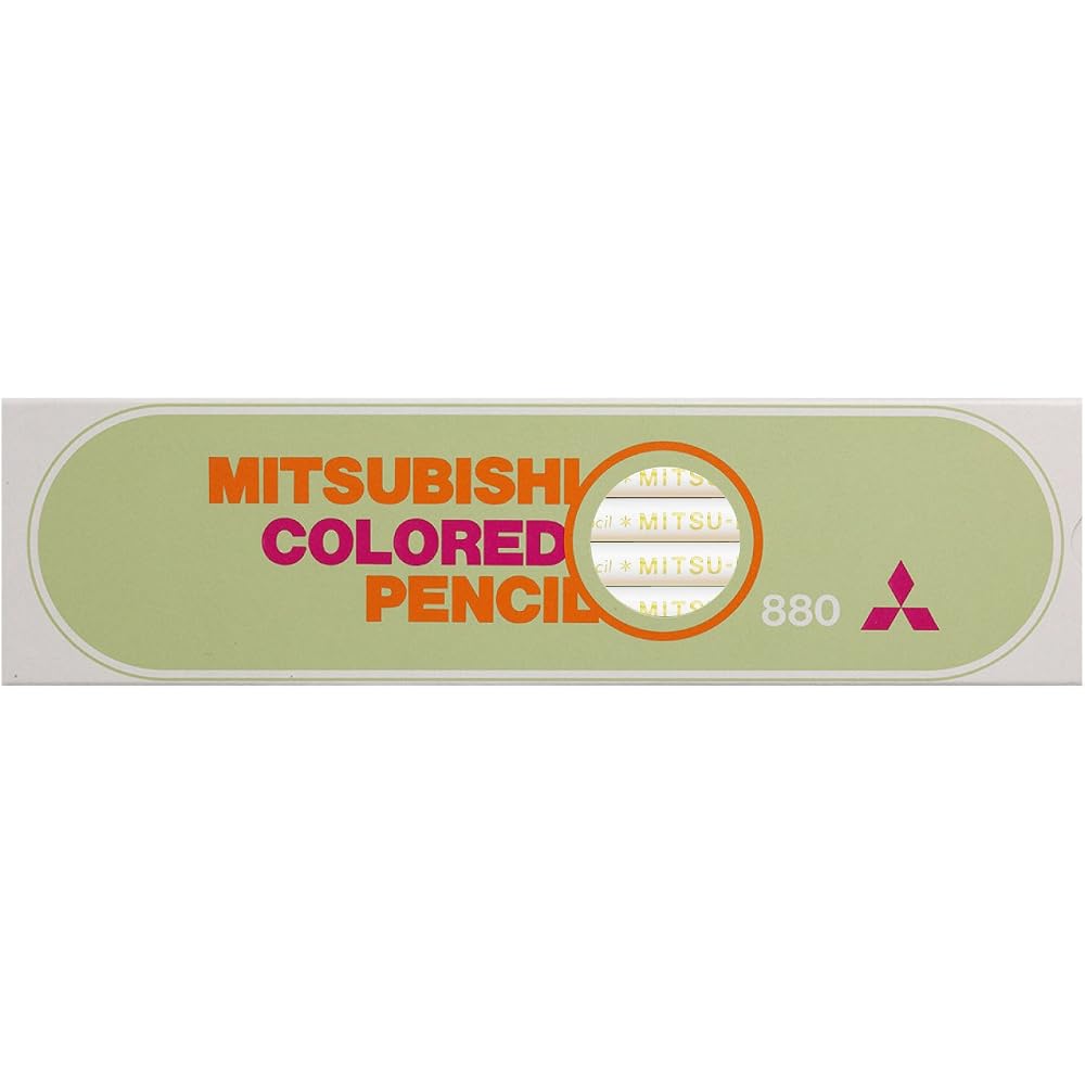 Mitsubishi Pencils, colored pencils, 880, monochromatic, 1 dozen, K880.1