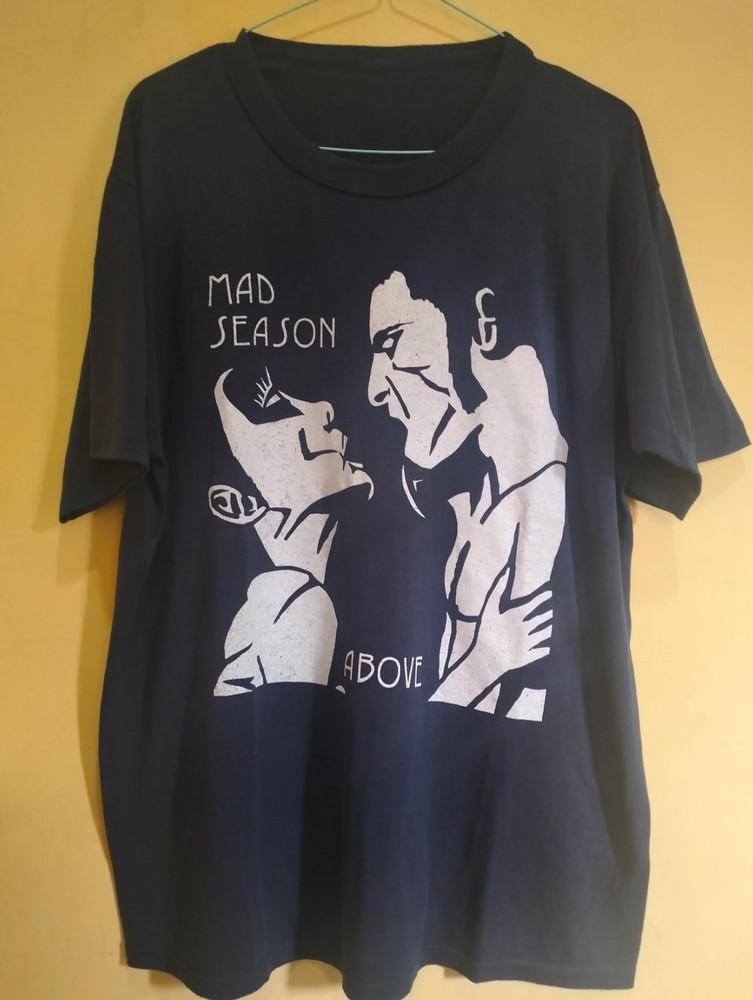 Футболка с коротким рукавом группы Mad Season из альбома Above, все размеры S-5XL, BE2802, унисекс XXXXL