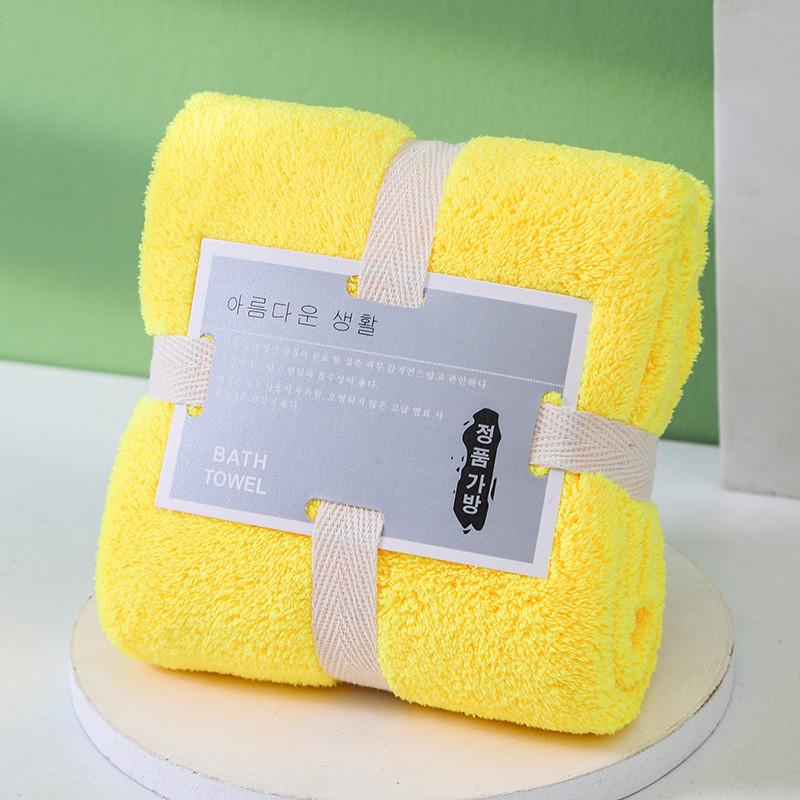 Coral Fleece Bear Towels Gift Set With Plush Hand Towels For Weddings And Birthdays