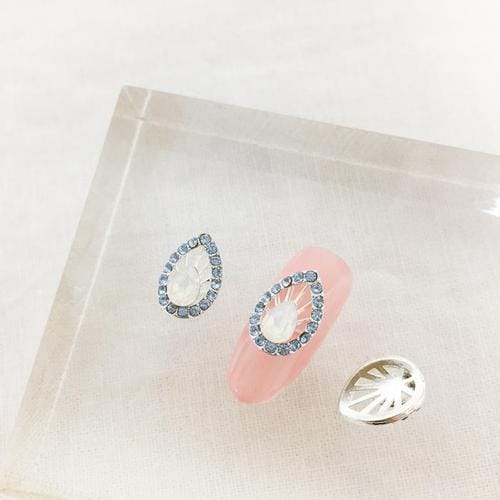 

p241 Nail Parts Drop Line 1 Piece Cubic Metal Jewelry (S8499683)