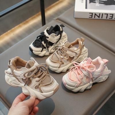 2024 sommer Baby Kleinkind Für Jungen Mädchen Atmungsaktive Mesh Kleine Kinder Casual Turnschuhe Rutschfeste Kinder Sport Schuhe